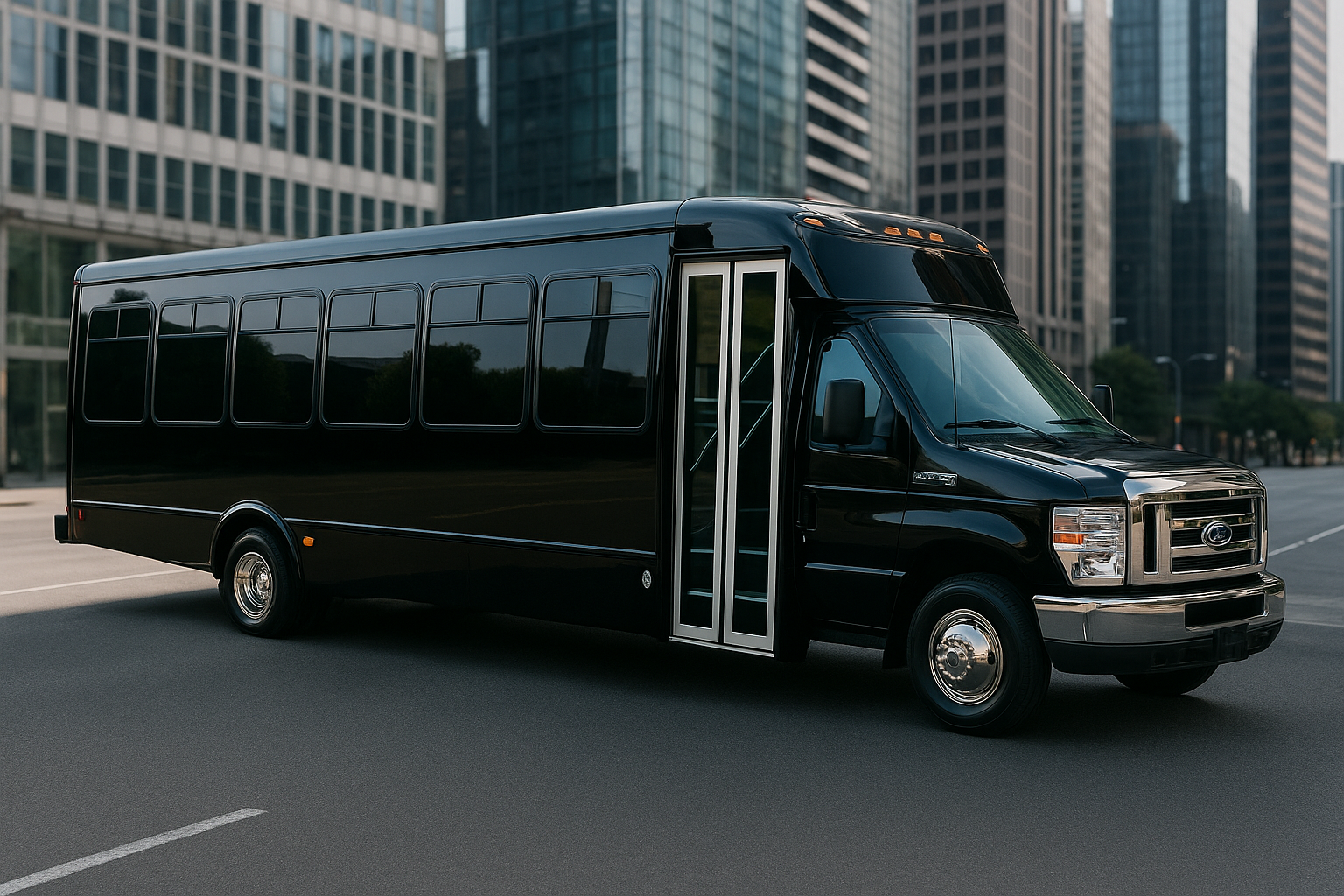 36 Passenger Luxury Coach Bus